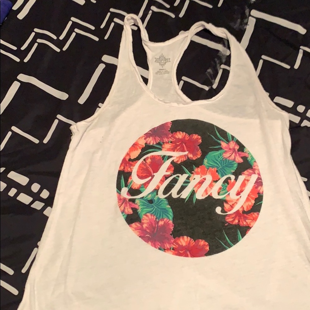 White tank top